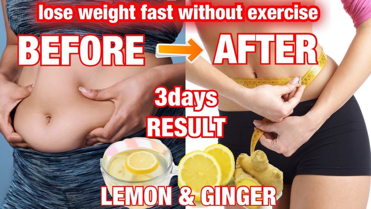 How To Lose Weight With Lemon And Ginger