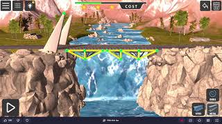 Bridge Builder Simulator | Waterfall level 10