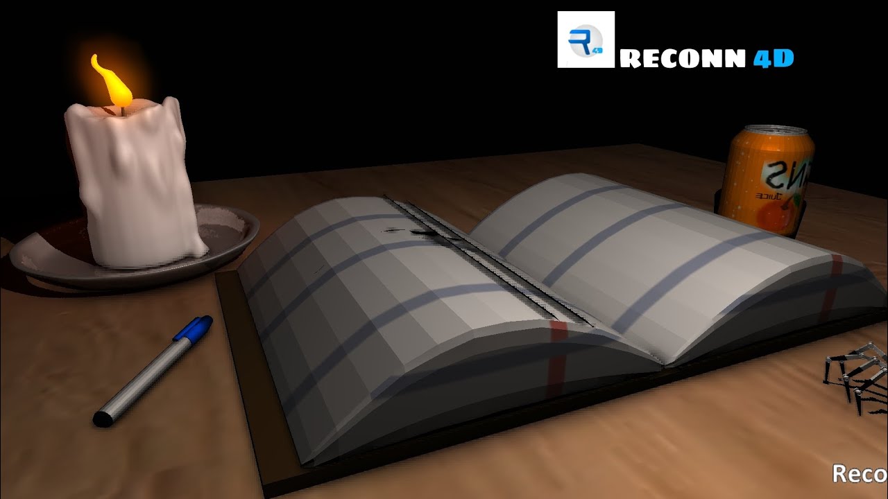 How I made a perfect render with reconn 4D app on mobile | Tutorial ...