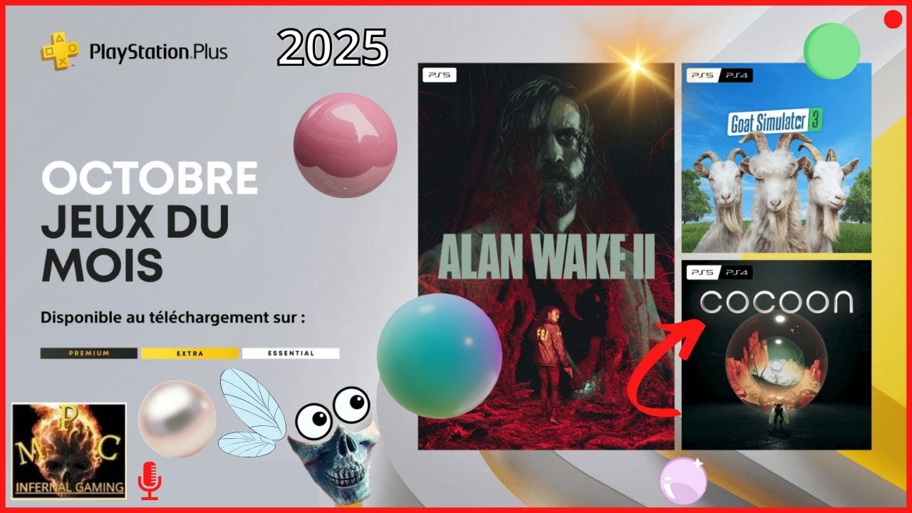 CAUCHEMAR SUR Cocoon ( Annonce des Jeux PlayStation Plus Essential du mois d'octobre 2025 )