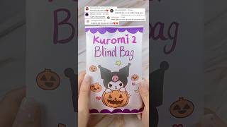 Kuromi Halloween Blind Bag🎃 #halloween2023 #ideas #sanrio #paper #squishy #diy #asmr #surprise