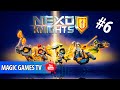 Играем в LEGO NEXO KNIGHTS MERLOK 2.0 Боремся с лавовыми монстрами и качаем рыцарей!!! #6