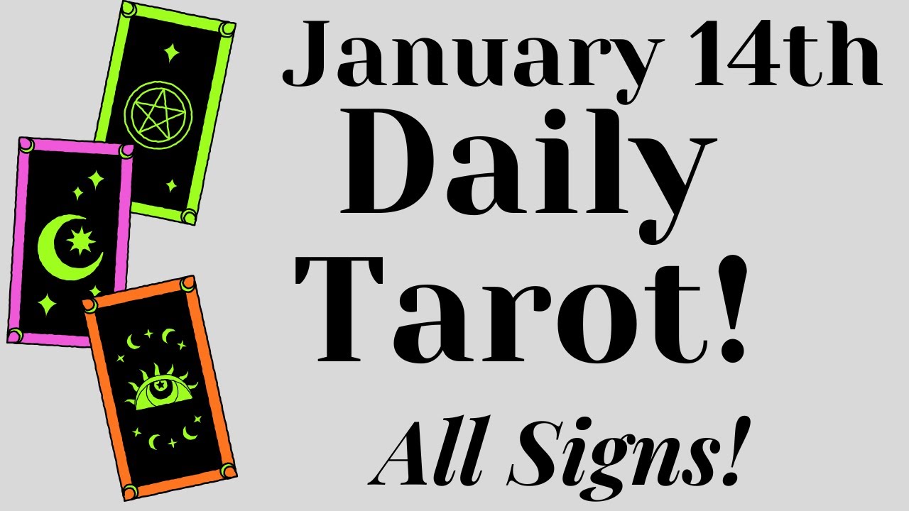 Таро на 14 января 💥🍀☀️ Впереди большие перемены! Все знаки зодиака.....