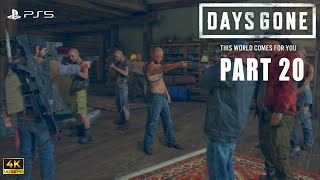 DAYS GONE - FIGHT WITH RIPPERS 4K GAMEPLAY PART 20