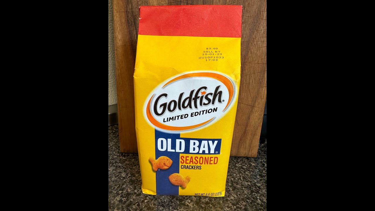The Snack Break Ep 167 Goldfish x Old Bay Seasoned Crackers YouTube