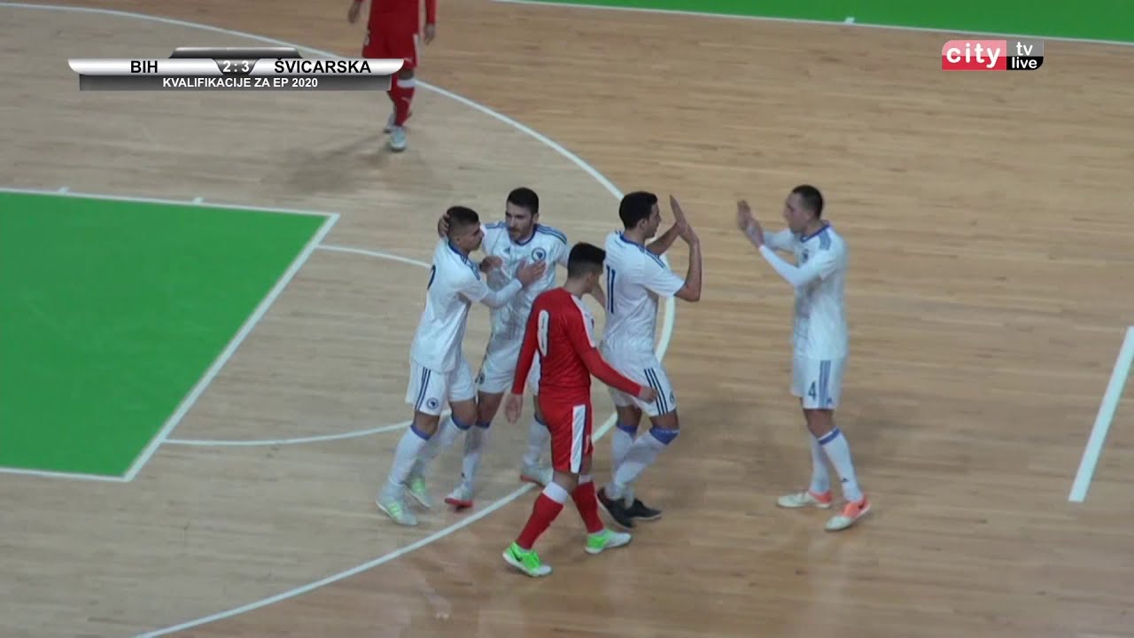 Futsal - BiH vs Svicarska Kvalifikacije za EP 2020 01.02.2020. 2 poluvrijeme