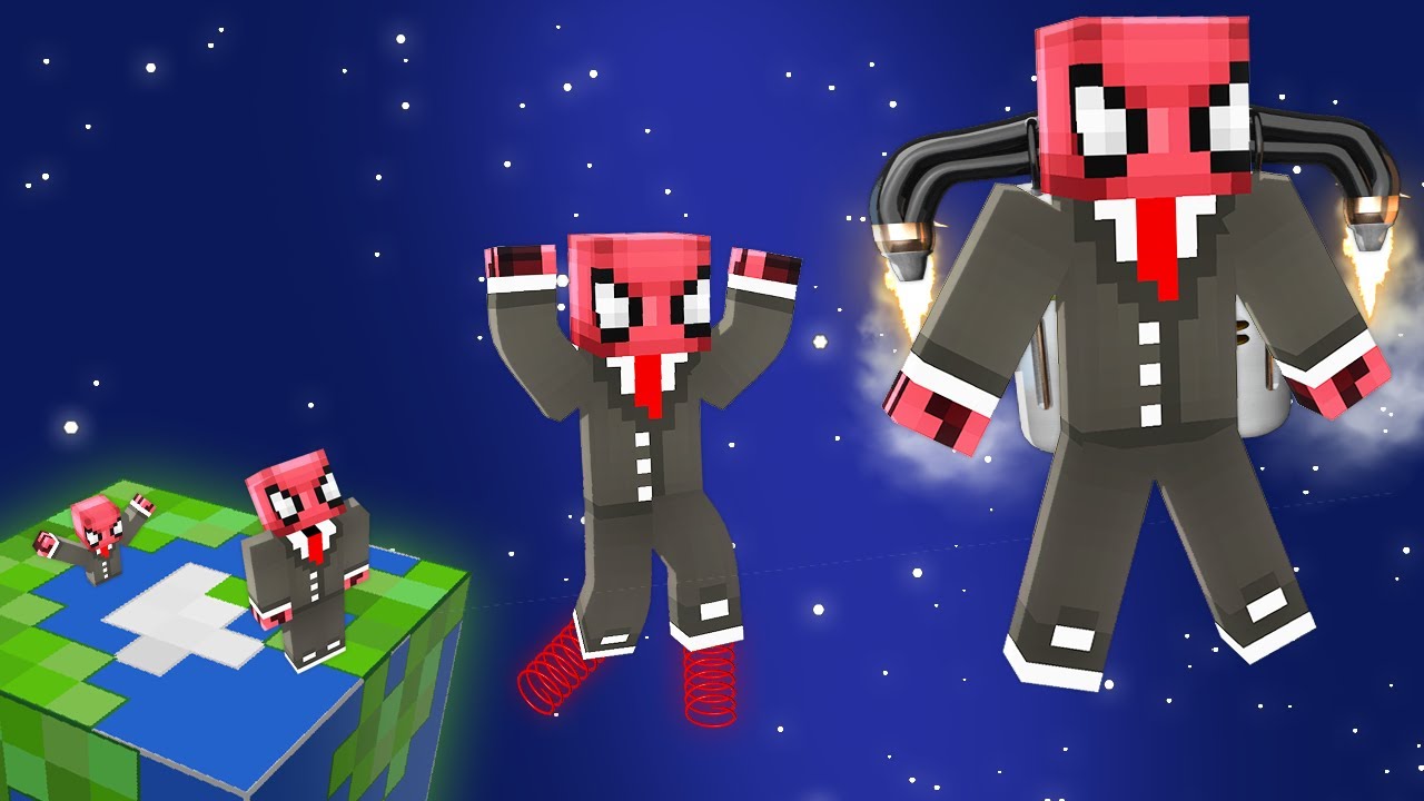 Minecraft AMA En Yükseğe Zıplayan KAZANIR