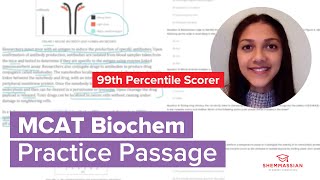 MCAT Biochem Passage Walkthrough w/ a 99th Percentile Scorer