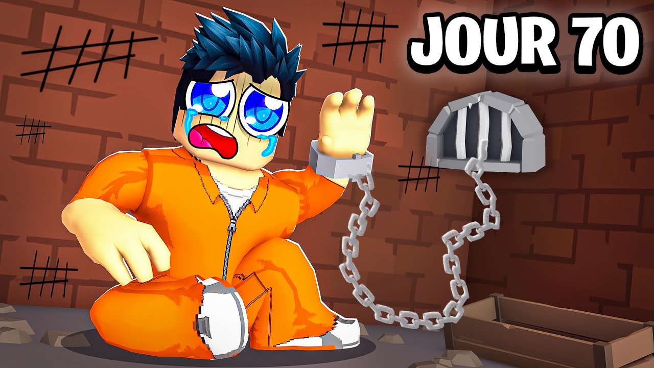 J'AI SURVÉCU 100 JOURS DANS LA PRISON LA PLUS DANGEREUSE DE ROBLOX !