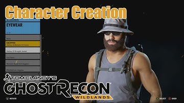 CHARACTER CREATION- Ghost Recon Wildlands Closed Beta
