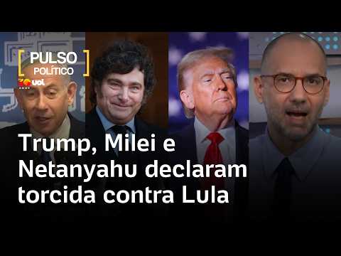 Trump, Milei, and Netanyahu declare their support against Lula; China remains neutral | Charleaux