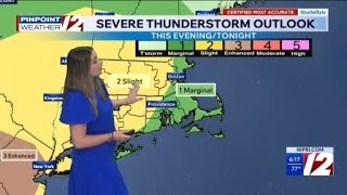 WPRI 12 Weather Forecast 6/6/26