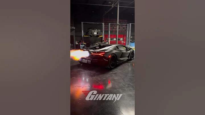 Our Gintani F1 system in our Lamboghini Revuelto 🔊 #gintani  #lamborghini  #revuelto