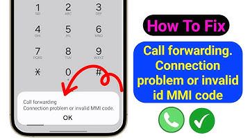 📱Fix Call Forwarding Connection Problem or Invalid MMI Code | Call Forwarding Turn Off Not Working