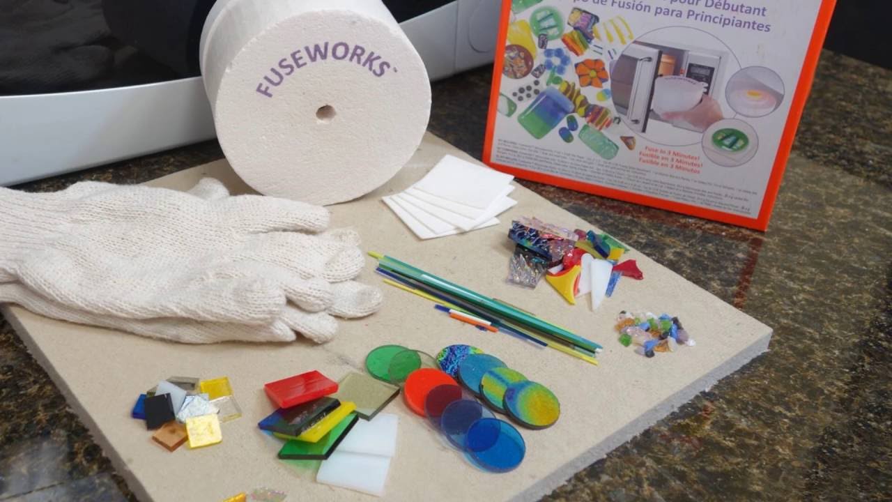 fuse glass using the fuseworks microwave kiln youtube fuse works