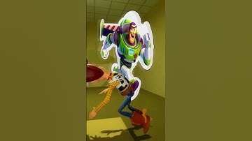 Backrooms Gmod Woody and Buzz Nextbot from Toy Story #toystory #gmod #nextbots