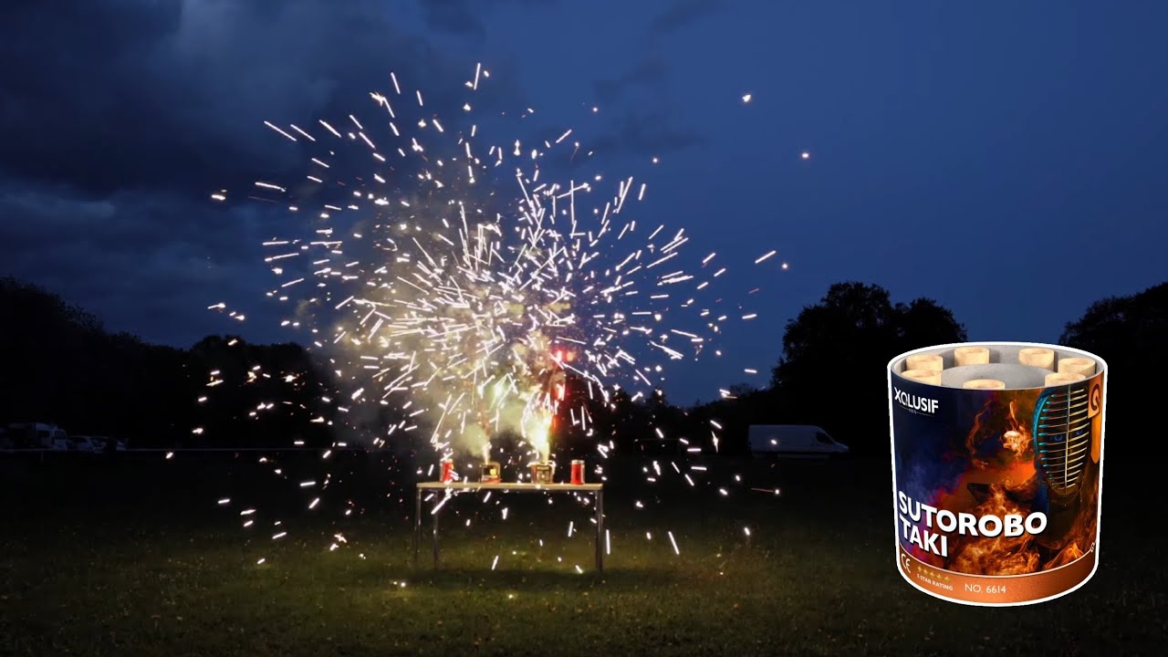 [4K] Sutorobo Taki Vuurwerktotal Lesli Feuerwerk