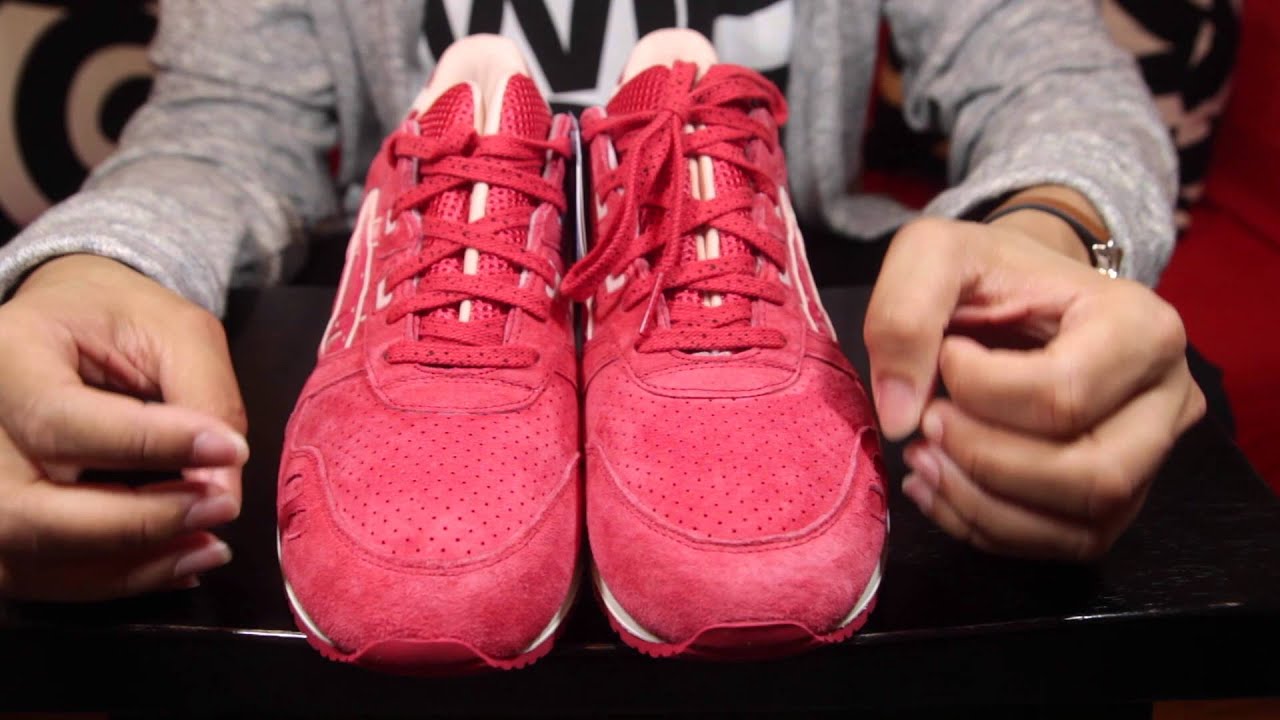 asics gel lyte iii strawberries and cream