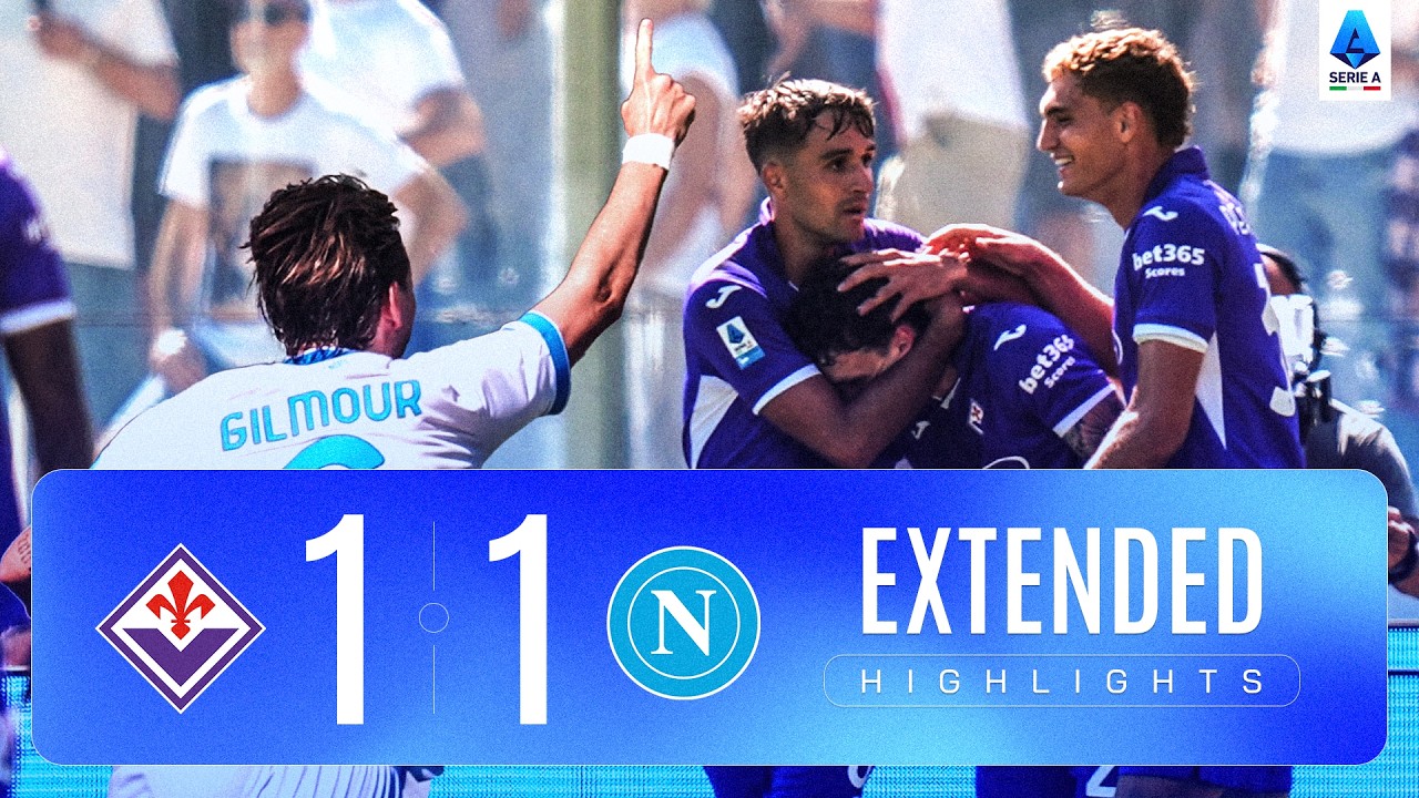 MAXI SINTESI FIORENTINA-NAPOLI 1-1 | EXTENDED HIGHLIGHTS | SERIE A ENILIVE 2026/27