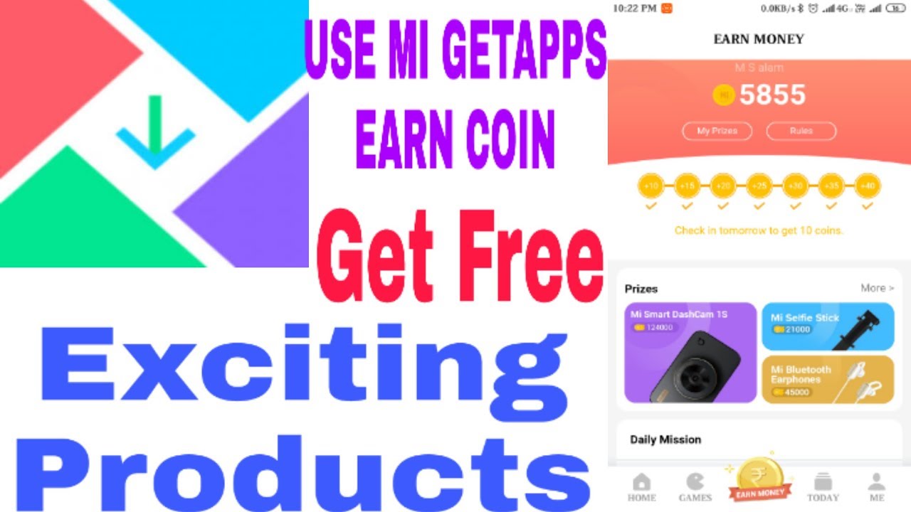 Mi GetApps | Earn Coin | Get Free Mi Products