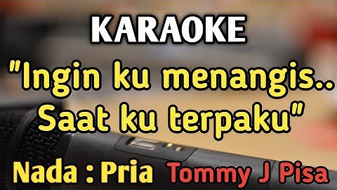 SURATAN - KARAOKE || NADA PRIA COWOK || Pop Nostalgia || Tommy J Pisa || Live Keyboard