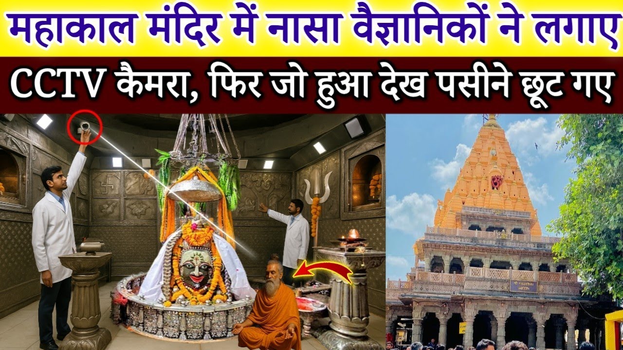 उज्जैन महाकाल में नासा के वैज्ञानिकों ने लगाए CCTV कैमरा, फिर जो हुआ पसीने छूट गए, Mahadev Chamtkar