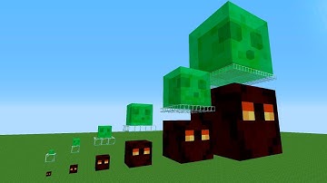 magma cube vs slime in minecraft