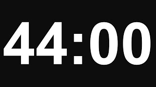 44 Minute Timer - No Alarm - 8K