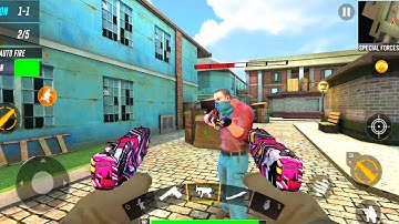 FPS Commando Strike 3D - Fps Shooting Game - Android Gameplay #1