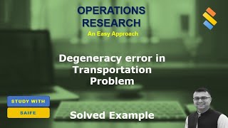 Degeneracy in Transportation Problem