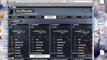 Battlelog Helpers #3 Customizing Your Loadout