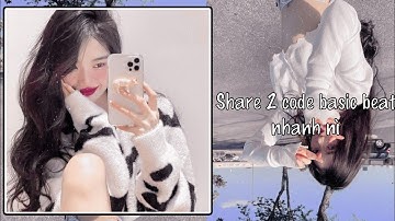 Share 2 code basic beat nhanh nì 💗💞✨#13 (có cả xml và qr)