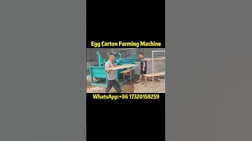 Egg Tray Making Machine in Action | Recycled Paper to Profitable Products 🥚📦#eggtraymachine