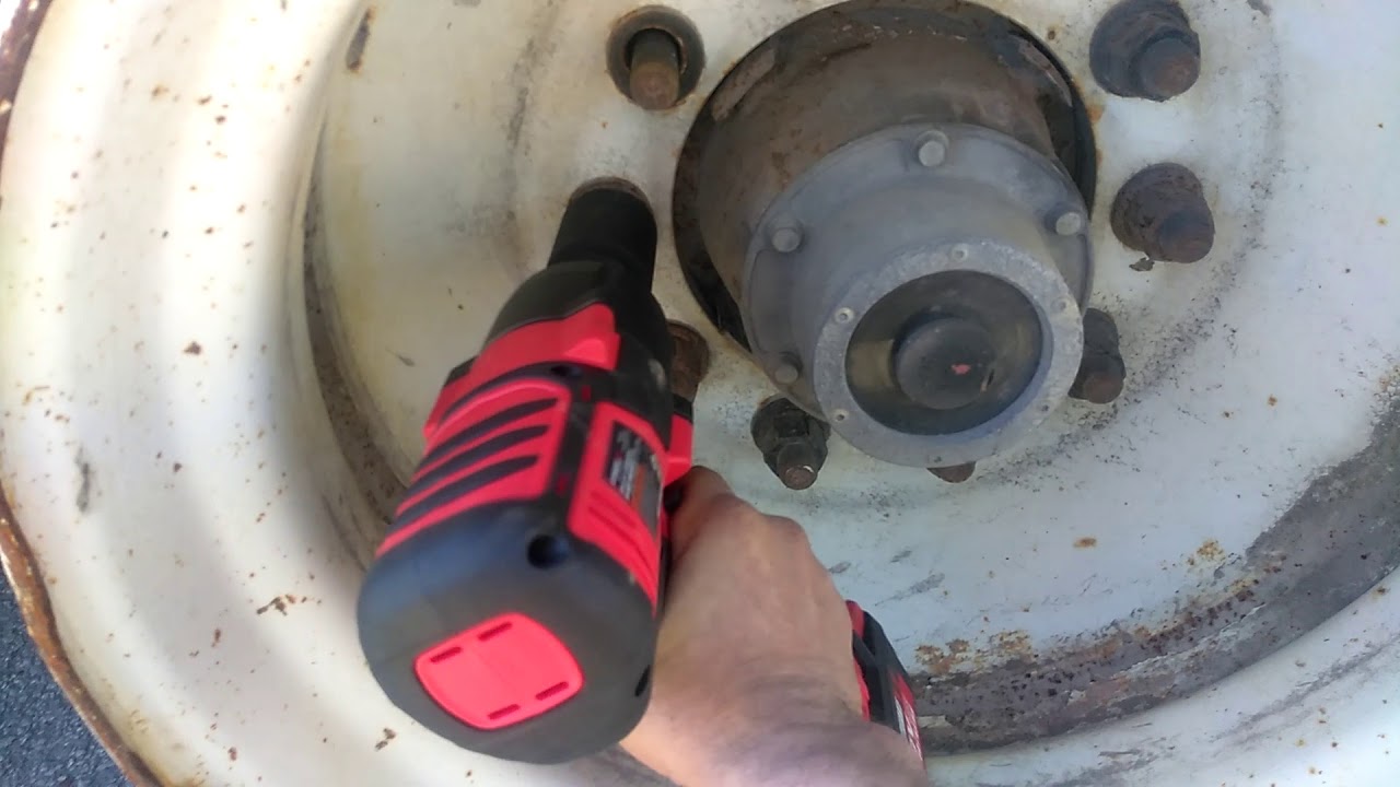 Earthquake XT 3/4 Cordless Impact real life test YouTube