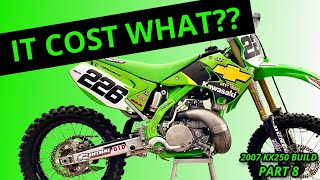 2007 KX250 Rebuild Cost Breakdown - HOW MUCH did it ACTUALLY COST??
