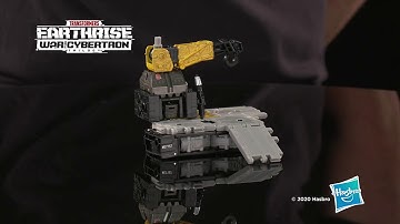 Transformers Generations War for Cybertron: Earthrise Deluxe WFC-E8 Ironworks Modulator Figure