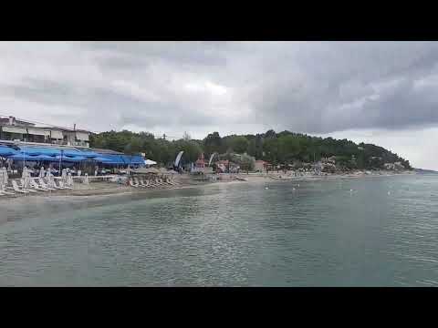 Beach in Siviri,