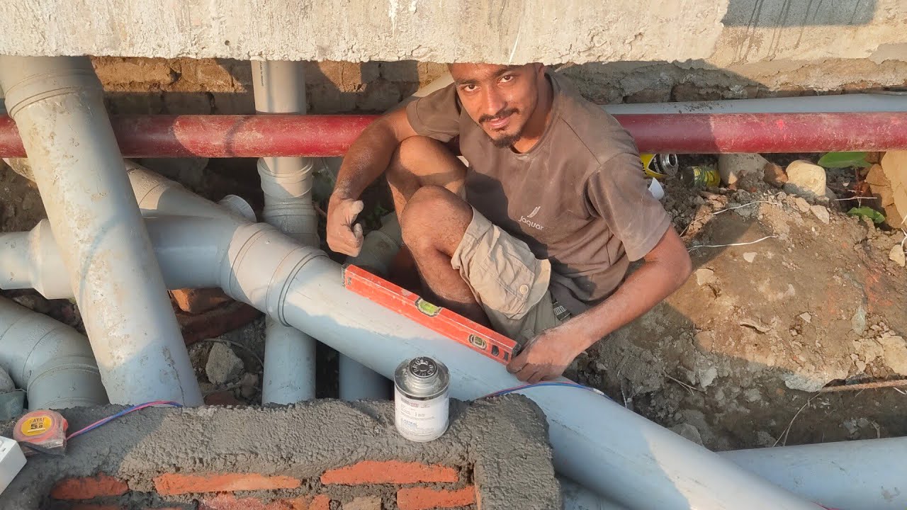 how to join pvc pipe / best idea to join pipe/ all ecp max all