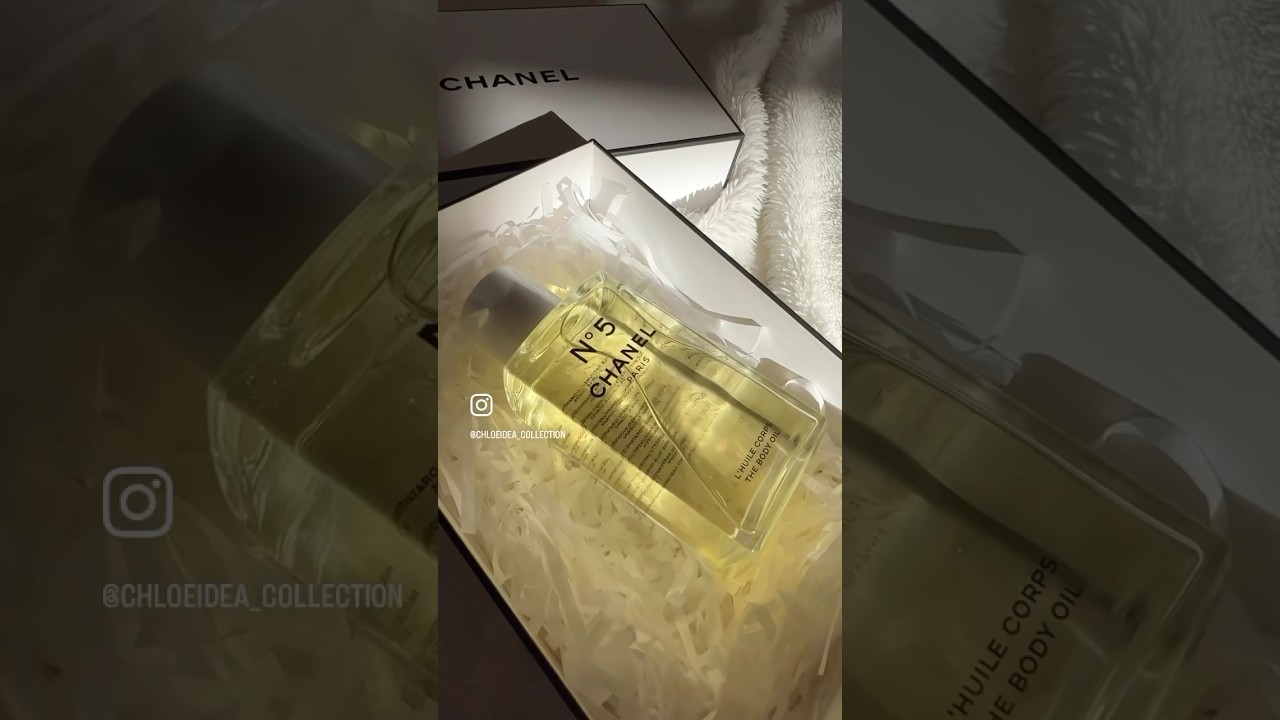 New Chanel N.5 Body Oil✨ #ChanelBeauty #ChanelMakeup #ChanelNo5 