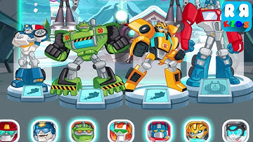 Transformers Rescue Bots: Disaster Dash - Rescue The CIty From Tornado Ice Field