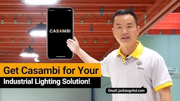Get Casambi lighting control for your industrial lighting! ---Bluetooth low energy protocol