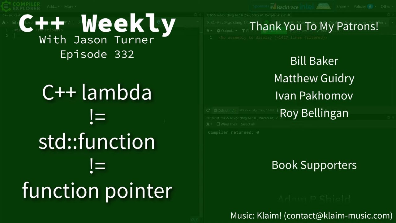 C++ Weekly - Ep 296 - Constraining `auto` in C++20 - YouTube
