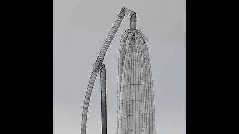 Closed Patio Umbrella 3D model from CGTrader.com