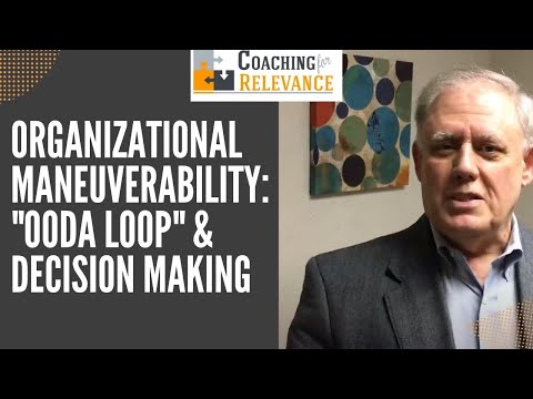 Organizational Maneuverability: 'OODA
