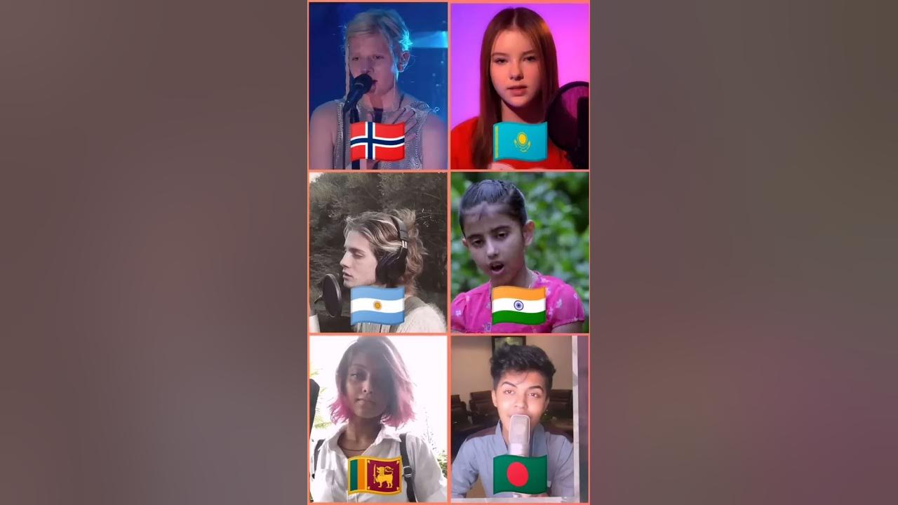 Runaway || Battle By - Aurora, Daneliya Tuleshova, LA RE, Anukriti, Yohani & Sahil Sanjan ||#shorts