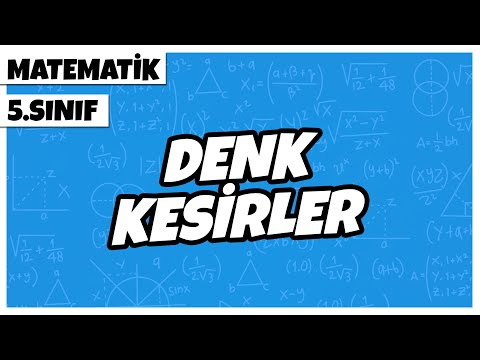 5. Sınıf Matematik - Denk Kesirler | 2022