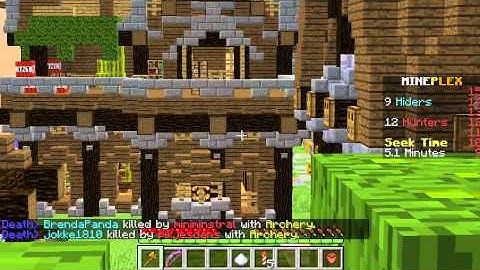 Mineplex Hackers: pikjesdens rapidfire hacks in block hunt