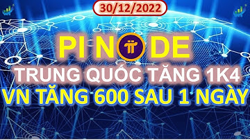 Pi Node Trung Quốc tăng 1k4 VN tăng 600 chỉ sau 1 ngày #pi #picoin #pinetwork
