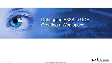 Debugging S32S in UDE: Creating a Workspace