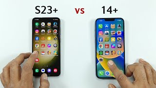 Samsung S23 Plus Vs Iphone 14 Plus Speed Test